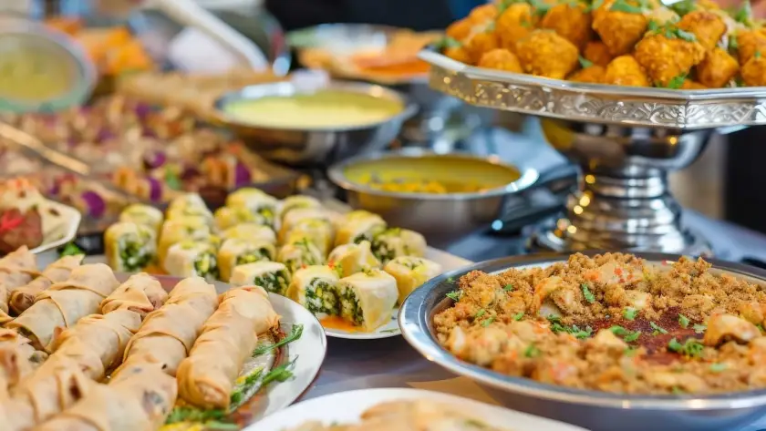 Wedding food menu trends