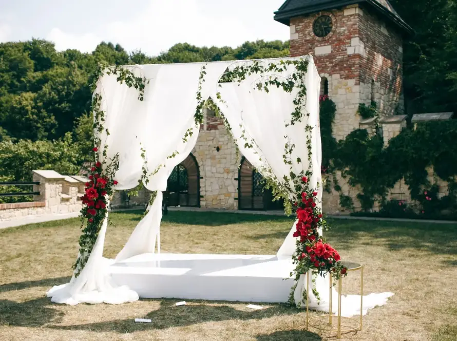 wedding tent decoration for wedding