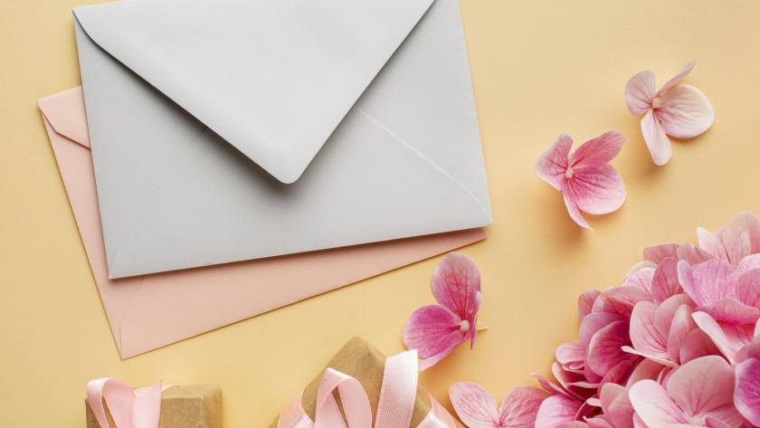 Destination wedding invitation