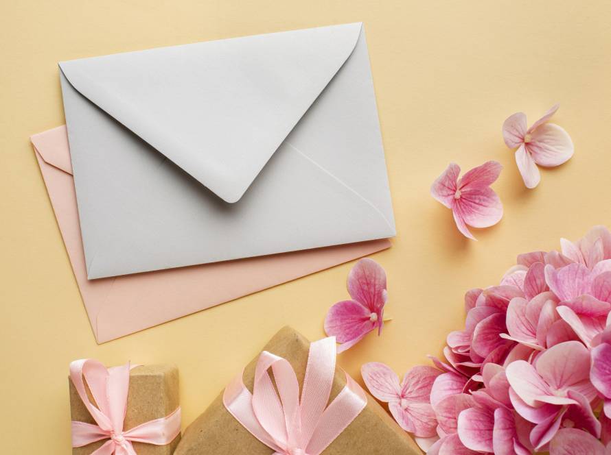 Destination wedding invitation